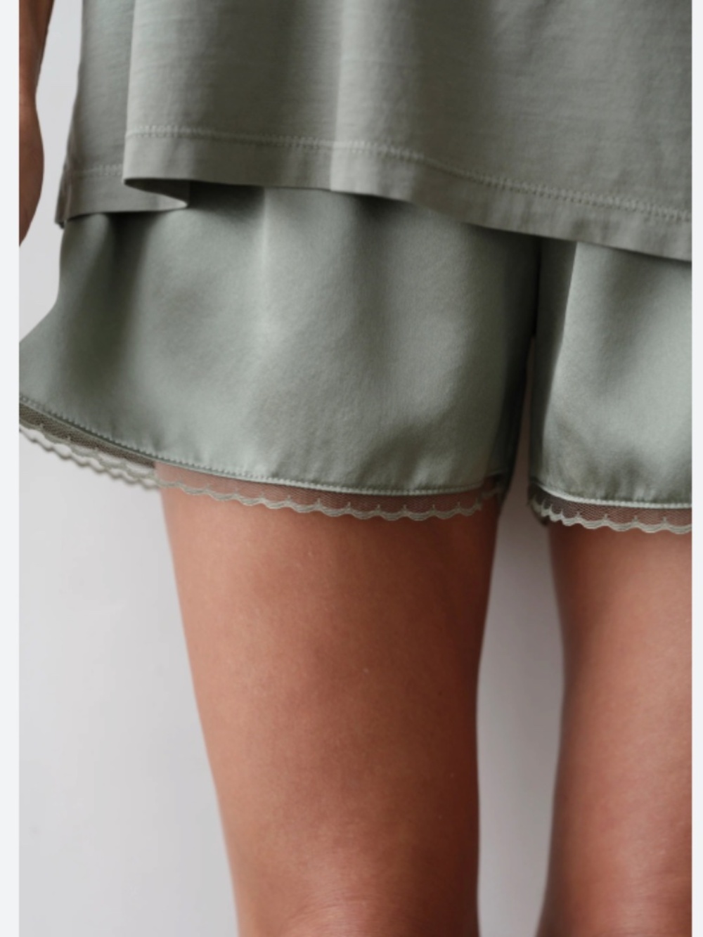 DONNI-Silk Lace Tap Short (XS) - Picture 6 of 7